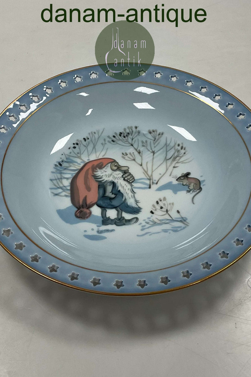 Bing og Grøndahl Harald Wiberg Julestel Dybtallerken No. 3507/323