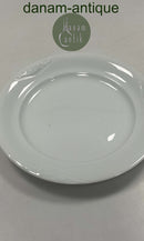Royal Copenhagen Hvid Magnolia med uglasseret relief Dessert tallerken No 619