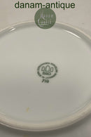 Bing & Grøndahl Blå Tone Hotel Lille Dyb Tallerken No 710/1006 MED LOGO