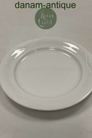 Royal Copenhagen Hvid Magnolia med uglasseret relief Kagetallerken No 617