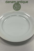 Royal Copenhagen Hvid Magnolia med uglasseret relief Spisetallerken No 625.