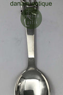 HANS CHRISTIAN ANDERSEN Andersen Fairy Tale Child Spoon in Silver. The Steadfast Tin Soldier