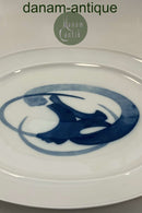 Bing og Grøndahl Henning Koppel Blå Ovalt Serveringsfad No 315