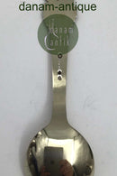 HANS CHRISTIAN ANDERSEN Andersen Fairy Tale Child Spoon in Silver. Little Claus and Big Claus