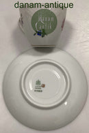 Bing og Grøndahl Saksisk Blomst, Hvid Kaffe-og underkop No. 108B