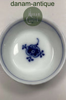 Royal Copenhagen Blue Fluted Half Lace Salt Jar No. 706