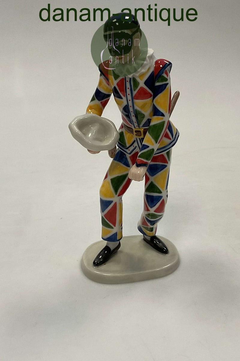 Royal Copenhagen Figurine Arlecchino La Commedia dell'Arte Italiana No
