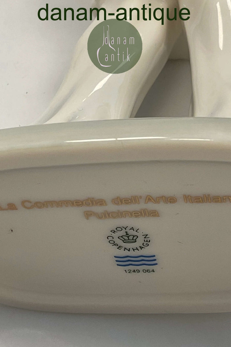 Royal Copenhagen Figur Pulcinella La Commedia dell´ Arte Italiana No. 1249-064