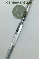 W&amp;S Sørensen Sterling Sølv Krone Brev Kniv