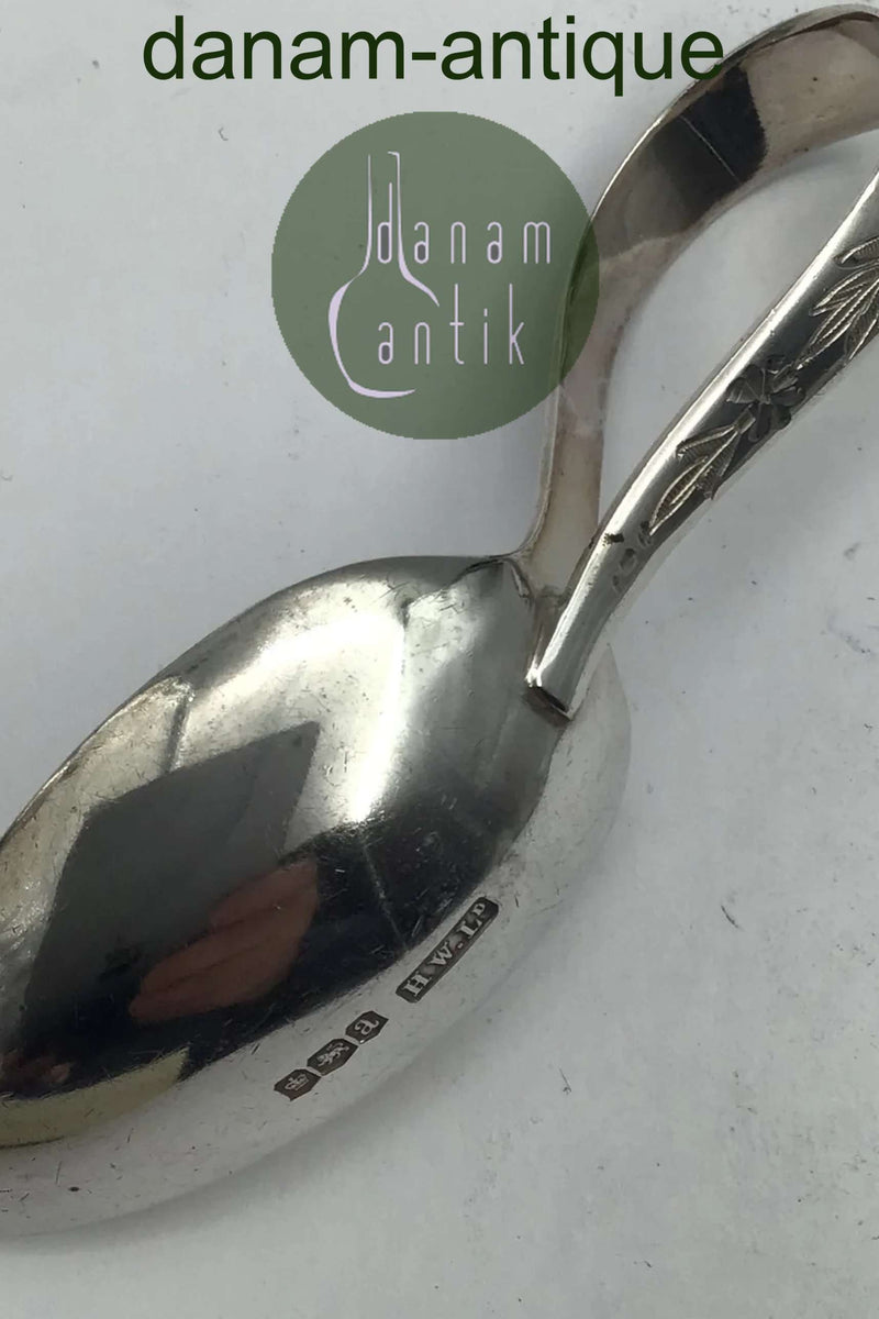 Engelsk Sterling Sølv Barneske