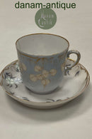 Tidlig Royal Copenhagen Art Nouveau Kop og underkop No 9