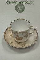 Tidlig Royal Copenhagen Art Nouveau Kop og underkop No 13