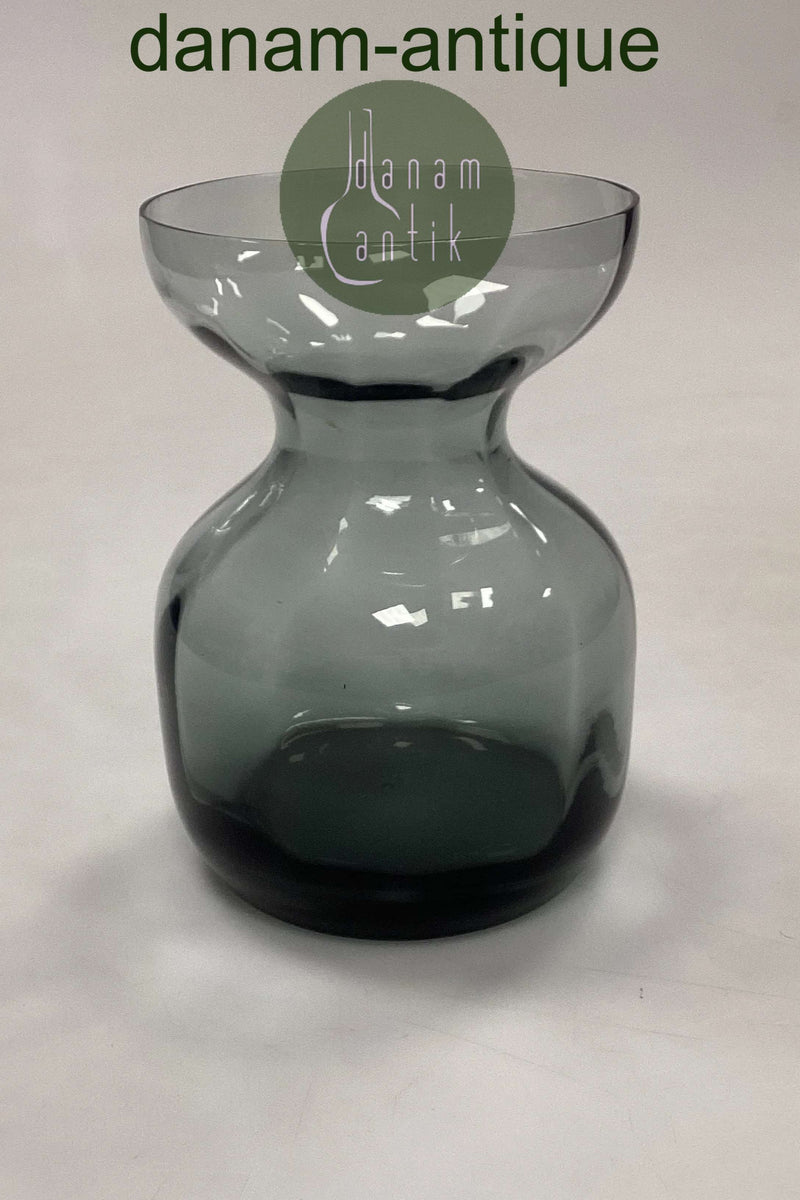 Grå/Smoke Blomsterløg Vase Holmegaard / Kastrup / Fyens Glasværk