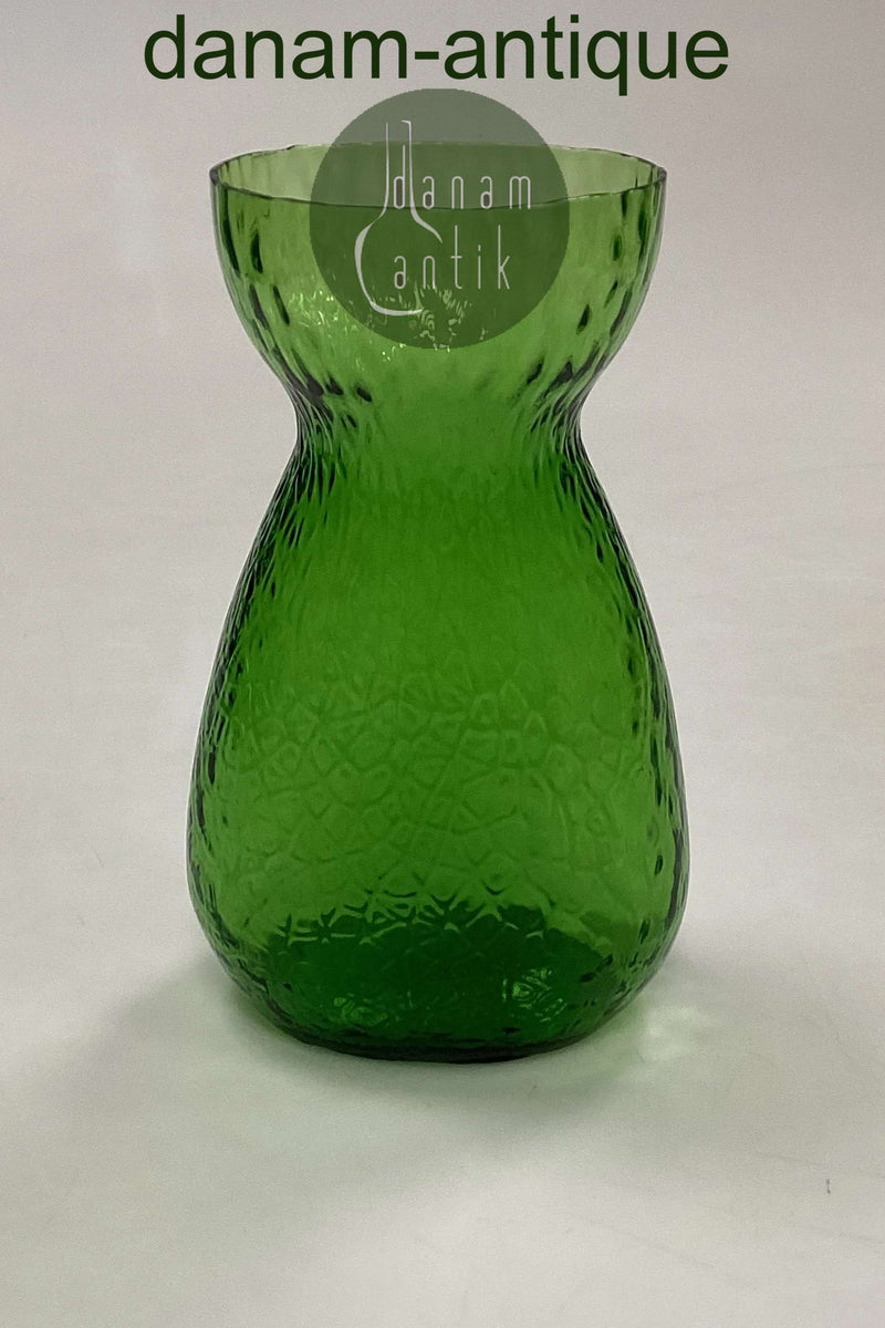 Græsgrøn Blomsterløg Vase Holmegaard / Kastrup / Fyens Glasværk