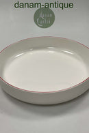 Royal Copenhagen Rødkant Lav Rund Skål No. 3059