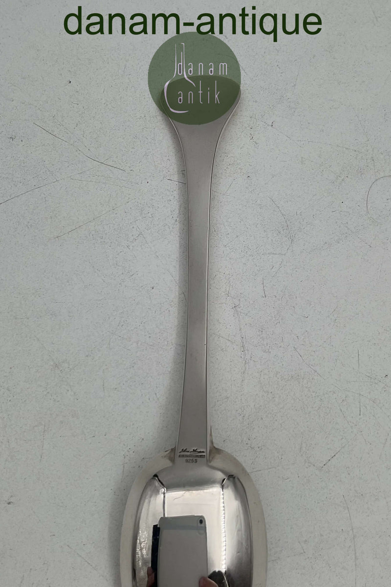 Hans Hansen Sterling Sølv Årsske 1984. Med Hjerte i gul emalje