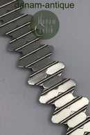 Georg Jensen Sterling Sølv Armlænke No. 112 Arno Malinowski (Prøvestykke?)