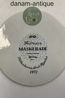 Bjørn Wiinblad: Februar platte fra Nymølle MASKERADE/ Københavns Amts Sygehus 1972