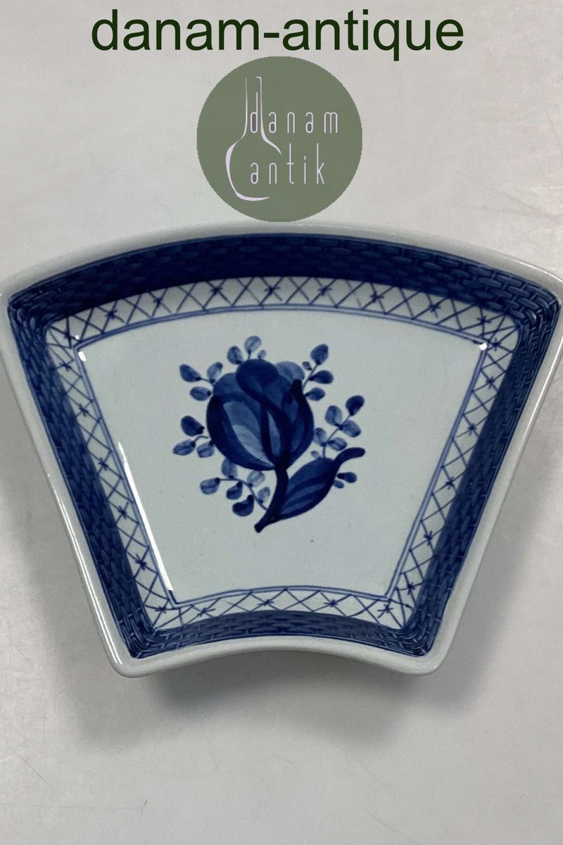 Royal Copenhagen Blå Tranquebar Cabaretskål til Fad No. 1195