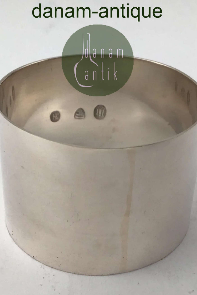 Dansk Arbejde Sølv Fransk Lilje Servietring (1920)