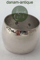 Dansk Sølv Hammerslået Servietring