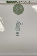 Royal Copenhagen Rødtop/Rødkant Rektangulært fad No. 3078