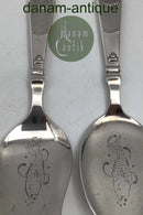 Horsens Sølvvarefabrik Sølv Strand Fiskeserveringsbestik