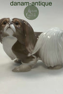 Bing og Grøndahl Figur Japanese Chin hund / Pekingneser No. 2114