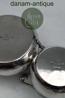 Evald Nielsen Sølv Fløde Sukker Sæt (1927+1928)