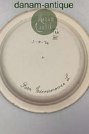 Royal Copenhagen Flora Danica Paptallerken fra 1976