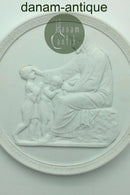 Royal Copenhagen Biscuit Platte Kristus Velsigner Børnene No 112