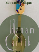 A. Michelsen Juleske 1990 Forgyldt Sterling Sølv og Emalje