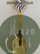 A. Michelsen Juleske 1986 Forgyldt Sterling Sølv med Emalje