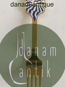 A. Michelsen 1986 Julegaffel Forgyldt Sterling Sølv med Emalje