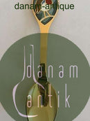 A. Michelsen 1981 Juleske Forgyldt Sterling Sølv med emalje