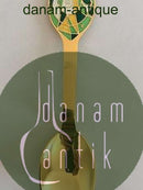 A. Michelsen 1980 Juleske Forgyldt Sterling Sølv med Emalje