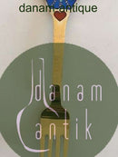 A. Michelsen 1976 Julegaffel Forgyldt Sterling Sølv med Emalje