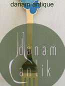 A. Michelsen 1975 Julegaffel Forgyldt Sterling Sølv med Emalje.