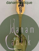 A. Michelsen Weihnachtslöffel 1966 Vergoldetes Sterlingsilber mit Emaille