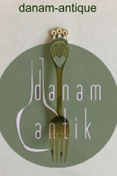 A. Michelsen 1959 Julegaffel Forgyldt Sterling Sølv med Emalje