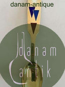 A. Michelsen 1954 Juleske Forgyldt Sterling Sølv med Emalje