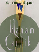 A. Michelsen 1954 Julegaffel Forgyldt Sterling Sølv med Emalje