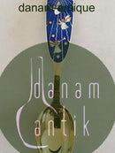 A. Michelsen 1953 Juleske  Forgyldt Sterling Sølv med Emalje