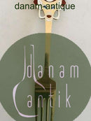 A. Michelsen 1952 Julegaffel Forgyldt Sterling Sølv med Emalje