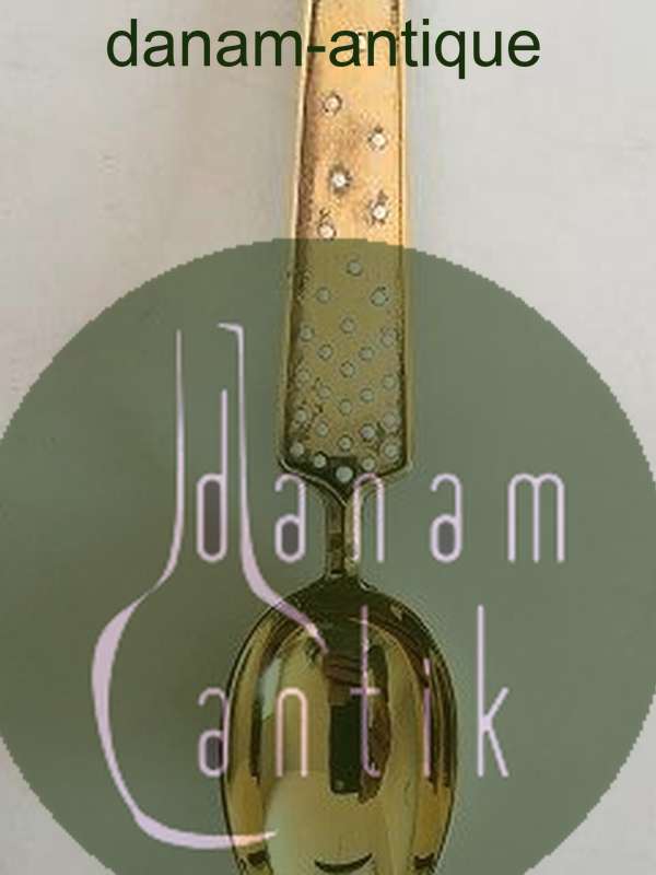 A. Michelsen 1947 Juleske Forgyldt Sterling Sølv med Emalje