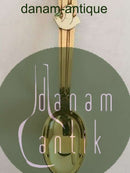 A. Michelsen Christmas Spoon 1943 Gilded Sterling Silver with Enamel