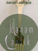 A. Michelsen 1942 Julegaffel Forgyldt Sterling Sølv med emalje.