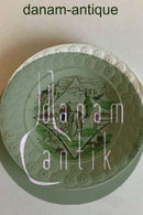 Gammelt Engelsk Staffordshire Tallerken med heste motiv.