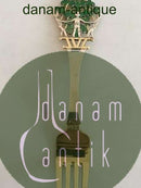 A. Michelsen 1932 Julegaffel Forgyldt Sterling Sølv med Emalje