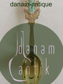 A. Michelsen 1930 Juleske Forgyldt sterling sølv med emalje